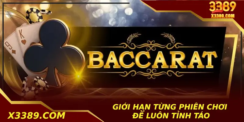 Giới hạn từng phiên chơi để luôn tỉnh táo